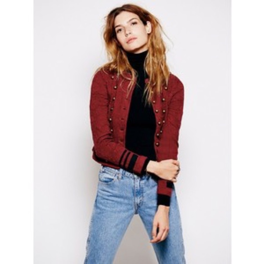 Free People In the Band Jacket - Picture 2 of 4
